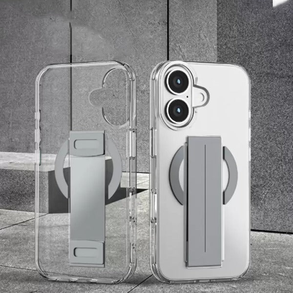 Asli Global iPhone 16 Silicone Grip & MagSafe Case | Titanium Asli Global iPhone 16 Silicone Grip & MagSafe Case | Titanium